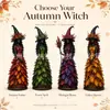 Bestseller transfronterizo: Adorno de bruja de resina para festival de cosecha de otoño, manualidad de decoración de escritorio para el hogar de Halloween estilo americano