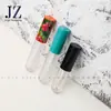 Orden Jinze: Tubo redondo esmerilado/transparente para brillo de labios, tubo para gloss, material de embalaje de tubo vacío de plástico