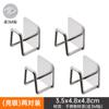 Estante para tapas de ollas Ermo, estante de almacenamiento de cocina de pared sin perforaciones, estante de almacenamiento de pared, tabla de cortar, estante de almacenamiento para tablas de cortar