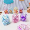 Borracha de Mala Sanrio Carrinho Infantil Caixa de Armazenamento Couro Criança Aprendizado Desenho Animado Borracha de Lápis Criativa