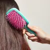 Peine Popular Transfronterizo de Malla Hueca tipo Panal Peine para Peinar el Cabello Niñas Hogar Portátil Peine Anti-Nudos