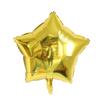 Globo de estrella de cinco puntas con forma de corazón de melocotón de color sólido de 18 pulgadas, decoración para fiestas de cumpleaños y bodas, globo de aluminio con forma de estrella, venta al por mayor
