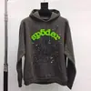 Blockbuster original de comercio exterior 450G chalecos acolchados de terciopelo para pastel sudadera con estampado de araña de espuma sudaderas Sp5der