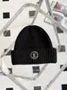 Gorro de Punto Azul Klein para Mujer, Estilo Coreano Versátil Protección para Orejas Engrosado Circunferencia de Cabeza Grande Gorro de Invierno