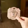 Imán Magnético Acrílico Alegre y Saludable para Refrigerador con Estilo Antiguo y Texto Caligráfico de Tendencia Nacional con Hermoso Significado y Deseos para Baoshishi
