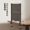 Estantería de escritorio simple, estante de almacenamiento para dormitorio, organizador de escritorio simple, organizador de tablero perforado multicapa para escritorio de oficina