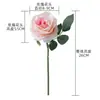 Ai Qingrou Flor de Rosa de Tallo Único Artificial Fabricante Flores Falsas Plantas Verdes Venta al por Mayor Artesanía Decorativa Estilo Nupcial Ins