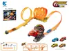 Pista Macia de Corrida de Carrinhos Cross-Border DIY com Pista de Laço Batalha Competitiva Infantil Carro Elétrico de Pista 3 Brinquedos Educacionais