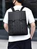 Mochila Rombo Flip de Moda Mochila Transfronteriza de Gran Capacidad Mochila para Hombre Bolsa de Viaje Casual Mochila para el Trabajo