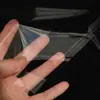 Bolsas Adhesivas Opp en Stock, Bolsas Autoadhesivas para Ropa, Bolsas de Plástico Autoadhesivas Transparentes de Boca Plana con Tira Adhesiva Larga, Bolsas de Embalaje Transparentes