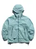 Chaqueta Ligera Rumeng con Capucha de Tacto Fresco para Protección Solar para Hombres y Mujeres, Chaqueta Fina de Verano para Exteriores con Bloqueo de Color y Protección UV
