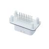Fabricante fuente de conector automotriz 776228-2 23p aguja recta funda conector automotriz punto mayoreo