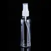 30-100ml frasco de desinfecção atacado de fábrica frasco spray frasco plástico pet transparente frasco spray cosméticos sub-embalado pequeno