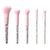 En stock Dulce Cinco Juegos de Brochas Principiantes Herramientas de Belleza para Maquillaje Brochas de Maquillaje juego Brochas Sueltas 5 Brochas de Maquillaje Juego Completo