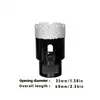 Broca de Diamante con Rosca M14 para Amoladora Angular, Adecuada para Azulejos Cerámicos, Granito, Concreto y Perforación en Seco de Cerámica
