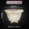 Molde de Vaso de Flor Hexagonal Vaso de Cimento Concreto Vaso DIY Modelo de Plástico Grande Extra Grande Bandeja de Vaso de Jardim