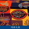 Tela tela teñida tela impresa tela estilo étnico ropa material para cortinas material azul y blanco Dali Wuzhen teñido anudado otro
