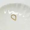 Nuevos Componentes Geométricos de Cobre Multitamaño para Pendientes, Collares y Accesorios DIY, Forma Triangular, Cuadrada y de Lágrima al por Mayor