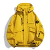 Jaqueta corta-vento Fujian Goods Masculina Feminina Marca Tendência Roupa Exterior Impermeável à Prova de Vento Roupa de Trabalho Camada Única Fina Roupas de Montanhismo para Exterior