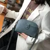 Bolsa de Couro Genuíno Personalizada para Comércio Exterior Transfronteiriço, Bolsa de Ombro Cruzado Única, Bolsa Feminina de Couro Bovino de Primeira Camada, Moderna, Simples e Versátil para Celular