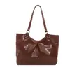 Bolso de Mano Retro Brillante Transfronterizo para Mujer Otoño/Invierno 2026 Nuevo Versátil Gran Capacidad para el Trabajo con un Solo Hombro Debajo del Brazo