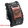 Pulsera de Cuero PU Simple para Hombre de Estilo Nuevo de Comercio Exterior de Moda, Pulsera de Cuero Hip-Hop Creativa y Personalizada