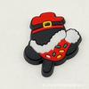 Nuevo traje de Santa Claus agujero zapatos flor de zapato accesorios diy hebilla de zapato flor de zapato de resina decoración carlochi