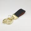 Llavero Estilo Francés Patrón de Cordero Corto Chapado en Oro Perla Marca de Moda Llavero para Llave de Coche Cuerda de Cuero Linda Colgante para Pareja
