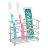 Portacepillos de Dientes de Acero Inoxidable Transfronterizo Sin Taladrar Portapasta de Dientes para Baño Estante de Almacenamiento para Cepillos de Dientes Eléctricos Portacepillos de Dientes Portacepillos de Dientes