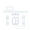 Aplicable a C10 de cero funcionamiento película para coche película interior pantalla de control central palanca de cambios antiarañazos HD tpu película protectora invisible hidráulico