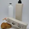 Botella de plástico de material HDPE para champú, botella para gel de ducha, botella para acondicionador, botella para desinfectante de manos