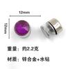 Série Roxo Sonho Transfronteiriço Corrente de Pérola Borboleta Flor de Ameixa de Gelo Aurora Sapato com Furos Tridimensional DIY Acessórios