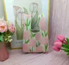Bolsa de Punto Linda, Bolso Nuevo para Mujer, Bolso Tote, Bolsa de Regalo, Bolso de Mano Versátil Casual para Estudiantes, Bolso Cubo de Lana