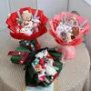 Ramo de Muñecas Navideñas Producto Terminado para Novia e Hijo Regalo Creativo de Año Nuevo Muñeca Ramo de San Valentín