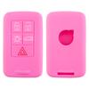 Para Volvo V40 smart 5 teclas capa de silicone para chave V60 capa de chave XC60 capa protetora para controle remoto do carro