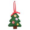 Tewei 2024 Nuevas decoraciones navideñas estilo ins Colgante para árbol de Navidad Colgante pequeño lindo de Navidad