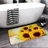 Suministro Exclusivo Transfronterizo de Alfombrillas para Piso de Baño, Felpudos Temáticos Marinos para Entrada, Alfombrillas de Piso de Franela, Alfombrillas Absorbentes Antideslizantes para Puerta de Baño