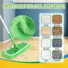 Capa de pano para esfregão transfronteiriço Swiffer, pano de reposição lavável e reutilizável, acessórios para esfregão plano, esfregão preguiçoso
