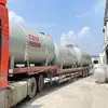 Tanque de óleo de transformador de aço carbono de 30 toneladas Tanque de armazenamento de óleo lubrificante horizontal de camada dupla Tanque de armazenamento de óleo comestível óleo de soja