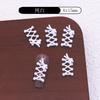 Suave Tallado Corbata Lazo Uñas Arte Joyería Dulce Combinación Perfecta Ballet Encaje Cordón de Zapato Corbata de Lazo Accesorios para Uñas Cinta