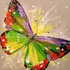Pintura de diamante 5D transfronteriza nueva DIY diamantes completos serie animal mariposa pintura decorativa fábrica al por mayor suministro de comercio exterior