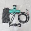 Polipasto neumático para minas, sin chispas, a prueba de explosiones, tipo cadena, equipo de elevación neumático 1T2T5T completo