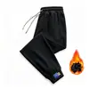 Fornecimento Direto da Fábrica Calças Esportivas Quentes à Prova de Vento Cônicas de Inverno Suporte para Logotipo Personalizado por Imagem Dropshipping