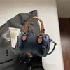 Bolsa pequena super popular para o trabalho, nova bolsa de ombro jeans feminina, bolsa transversal moderna de verão para mulheres