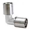 Accesorios para Tuberías de Aluminio-Plástico, Codo de 90 Grados Tipo Compresión Deslizante, Tubería para Calefacción por Suelo Estándar Europeo, Accesorios de Cobre para Tubería de Agua Estándar Nacional 1620