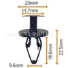 6508863Aa Es Adecuado para Cadillac Chevrolet Gmc Hummer Ford Lincoln Dodge Hebilla de Fijación para Coche