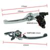 Accesorios modificados para motocicleta, vehículo todoterreno, ATV, CRF, KLX, BBR, manija de ajuste plegable, bocina