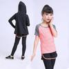 Traje feminino de secagem rápida verão fitness crianças de médio e grande porte roupas de ioga verão corrida treino Esportes Ginástica roupas de tênis