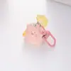 Chaveiro Porquinho Tridimensional Conjunto Protetor Aipods Pingente de Case de Ouvido Acessórios para Mochila Acessórios Pendurados Coração de Menina Fofo