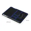 Suporte para celular de carro com tapete antiderrapante, suporte para navegação de veículo, suporte de telefone, placa de estacionamento, três em um multifuncional